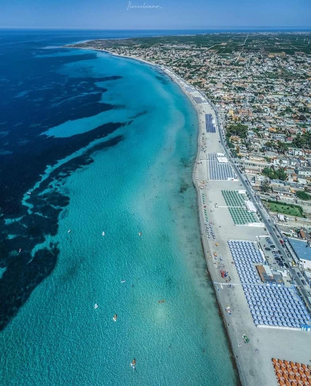 Villa Con Piscina Uso Esclusivo Mazara del Vallo Bagian luar foto