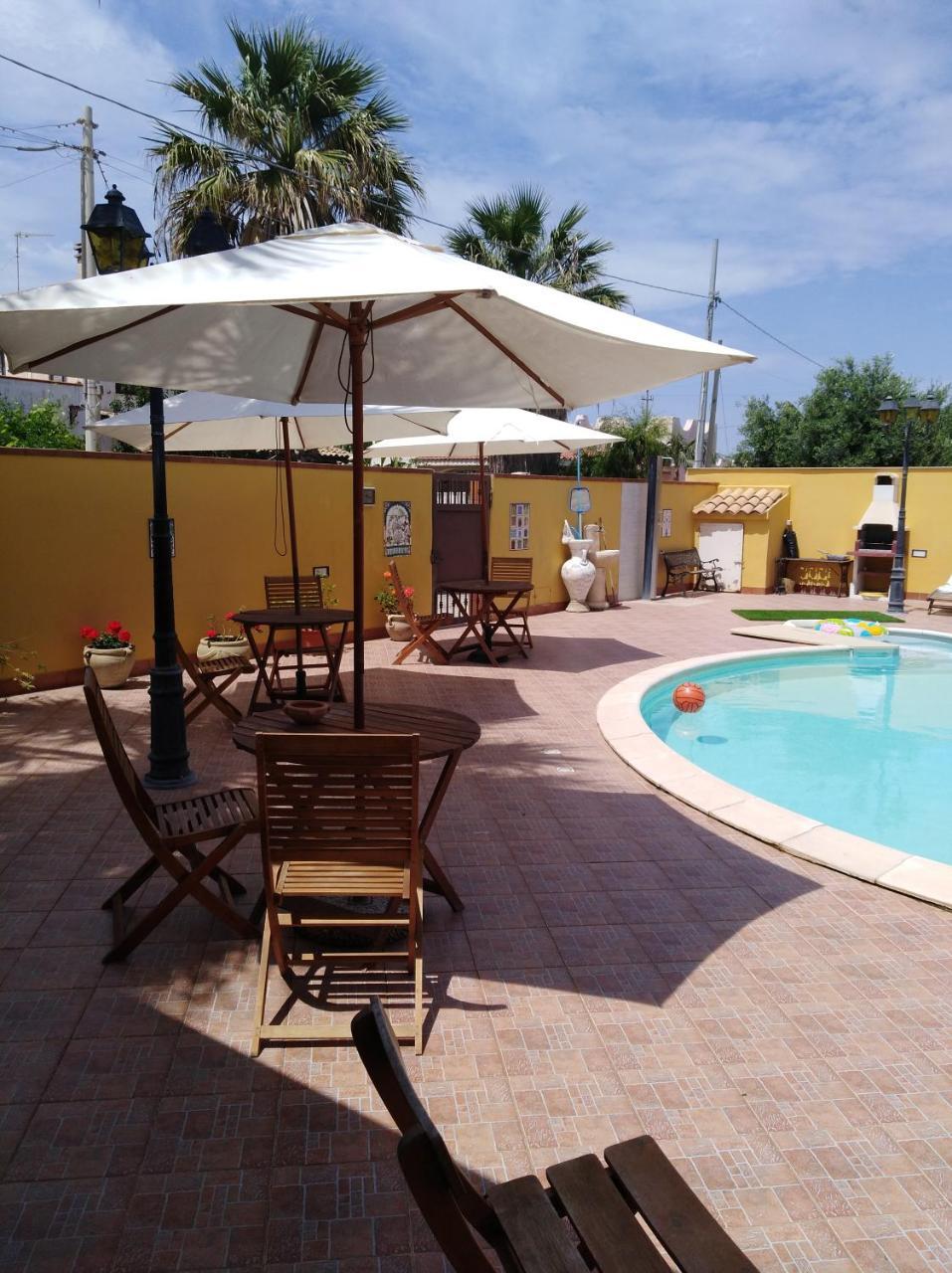 Villa Con Piscina Uso Esclusivo Mazara del Vallo Bagian luar foto