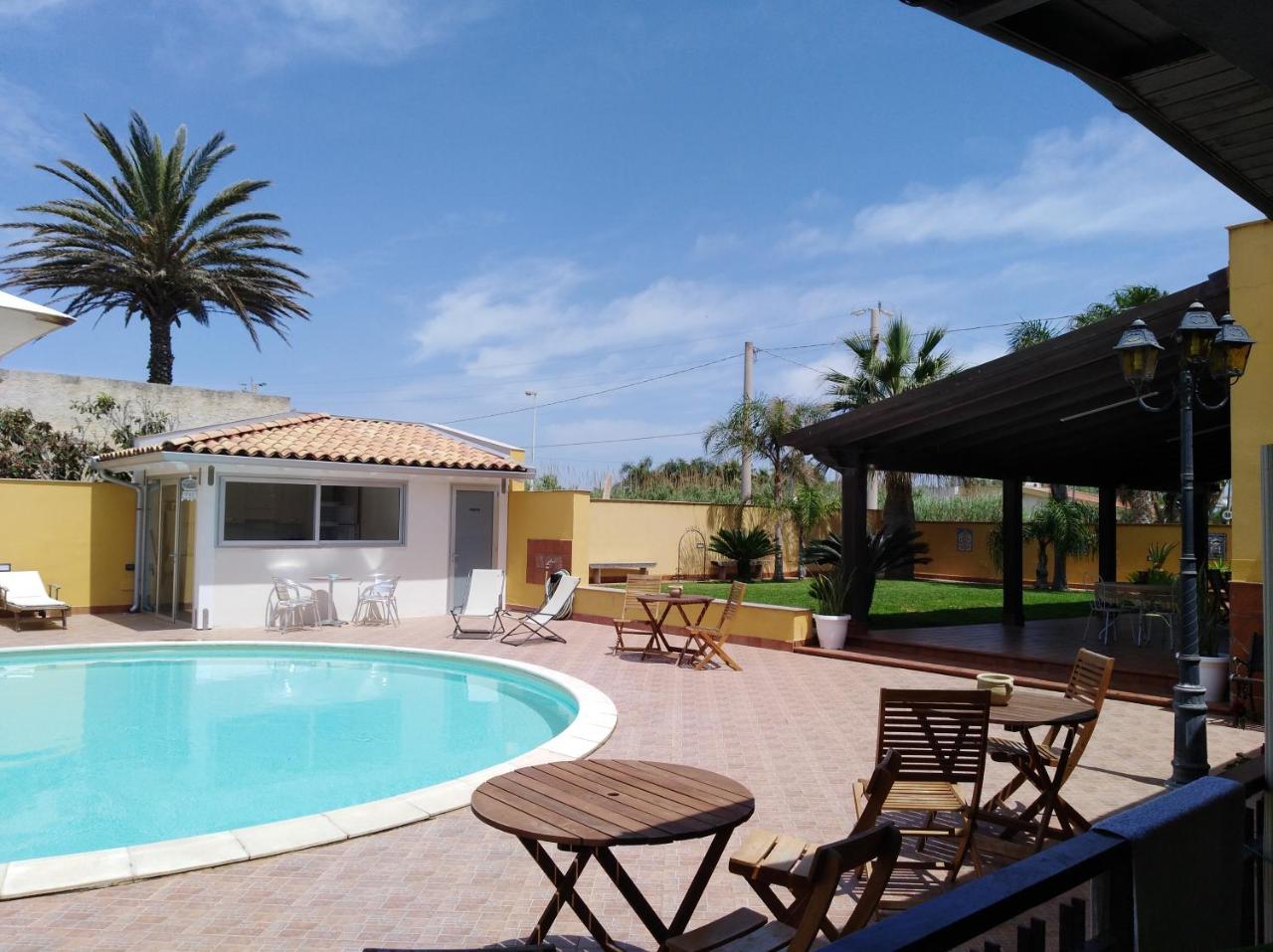 Villa Con Piscina Uso Esclusivo Mazara del Vallo Bagian luar foto