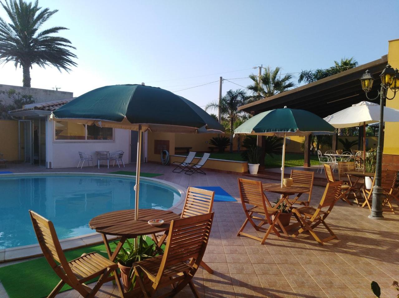 Villa Con Piscina Uso Esclusivo Mazara del Vallo Bagian luar foto